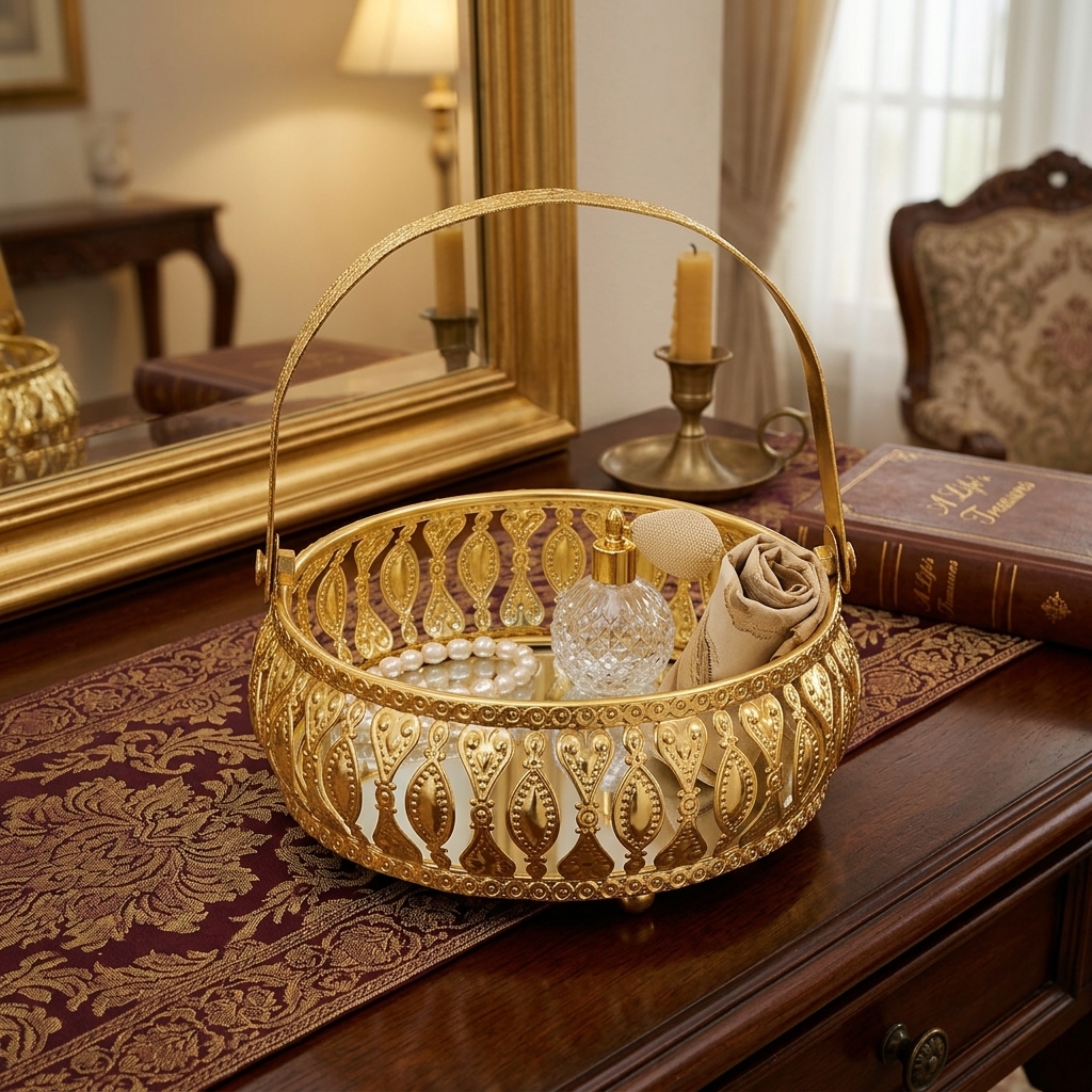 Decorative Metal Basket