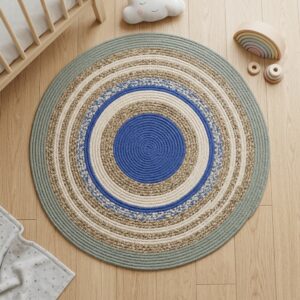 The Vanity Suite Oval Woven Trays – Two-Tone Minimalist Jewelry & Cosmetic Catch-All (Set of 2)